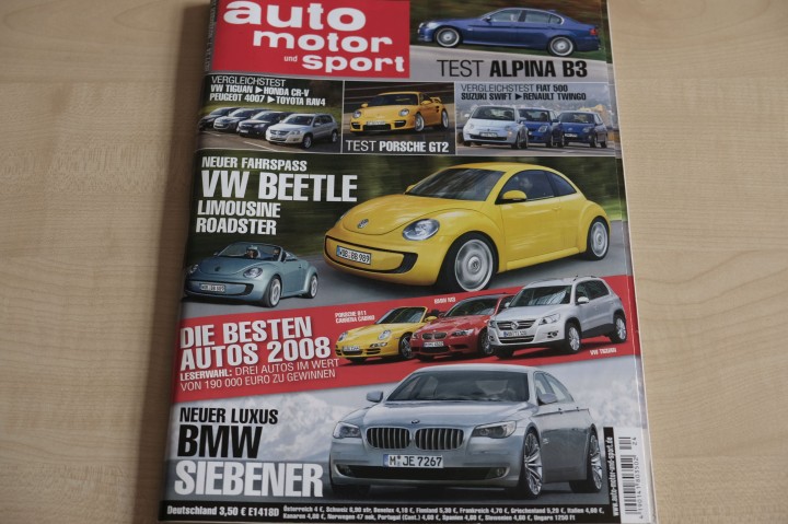 Deckblatt Auto Motor und Sport (24/2007)